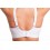 Gemm High Impact Non Wired Plus Size Large Cup Sports Bra White