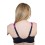 Gemm Womens High Impact Plus Size Sports Bra Non Wired Large Exercise Bra Pink